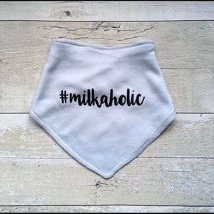 Bandana Bib. Personalized with Saying or Monogram